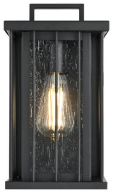 Home Living 6.5" Outdoor Wall Sconce, Black