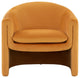 Safavieh Laylette Upholstered Accent Chair, Pumpkin Orange