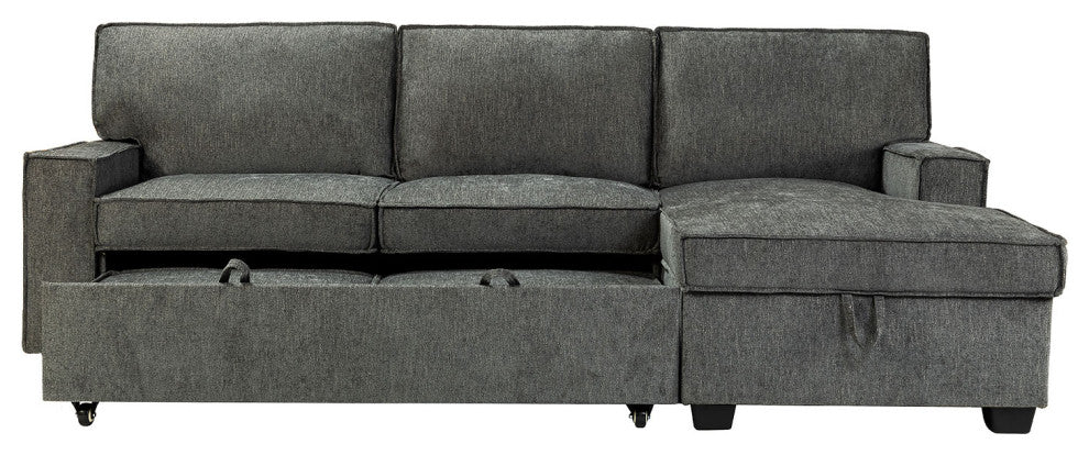 Out Sleeper Sectional, Gray