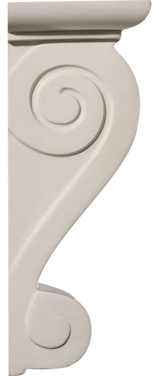 6 1/2"W x 3 3/8"D x 9"H Leandros Corbel