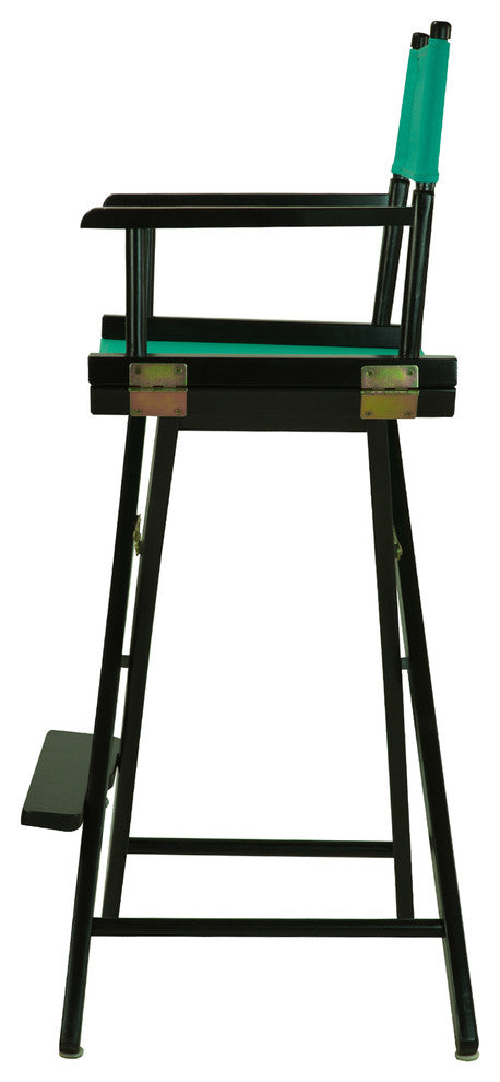 030" Director's Chair Black Frame-Teal Canvas