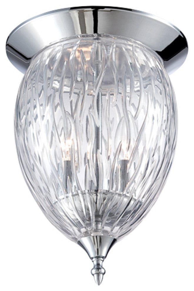 3-Light Transitional Flush by Eurofase