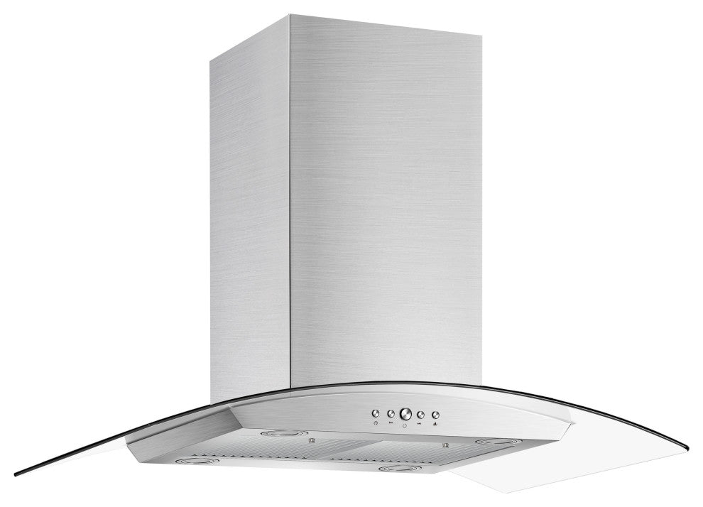 Hauslane | Chef Series Range Hood IS-200 Island Range Hood, 30"