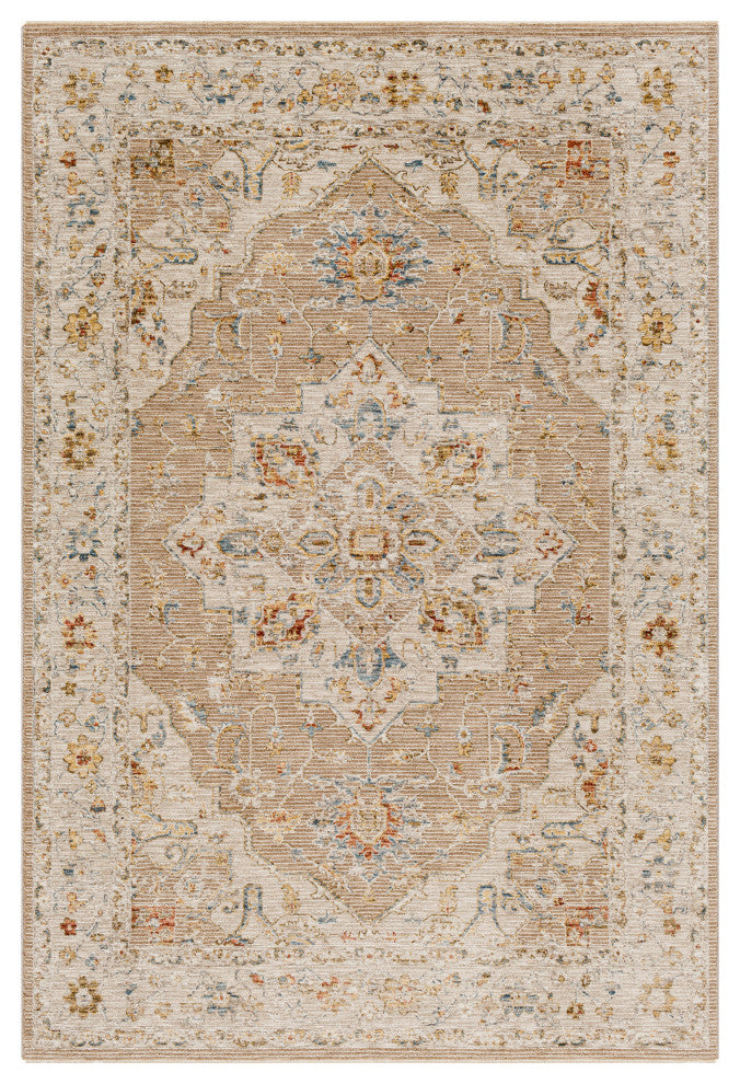 Reina REN-2305 Tan Multi Machine Woven 9' x 12'2" Rug