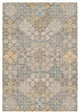Surya Robin RBI-1005 2'x3' Rug, Teal/Sage/Taupe/Dark Brown/Cream/Olive/Beige