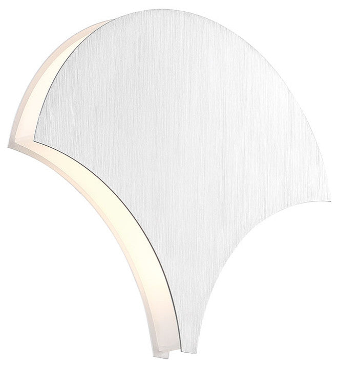 Carlaw LED Scalloped Wall Sconce, Aluminum