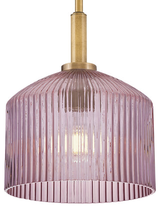 Lark Lisette Small Pendant, Lacquered Brass
