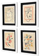 Lepal III Framed Art, 4-Piece Set