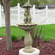 Sunnydaze Lovers Umbrella Solar-on-Demand Water Fountain and Lights, 43"