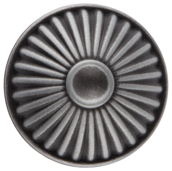Sumner Street Home Hardware Belmont Knob, Satin Pewter
