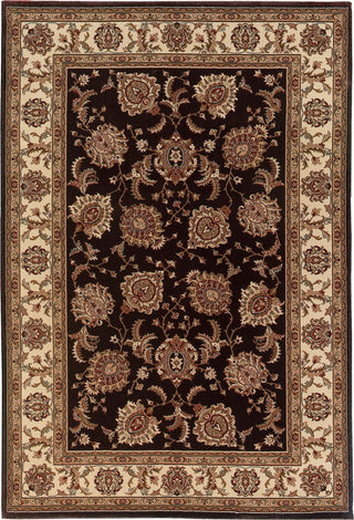 Oriental Weavers Ariana Brown/Ivory Oriental Indoor Area Rug 5'3"X7'9"