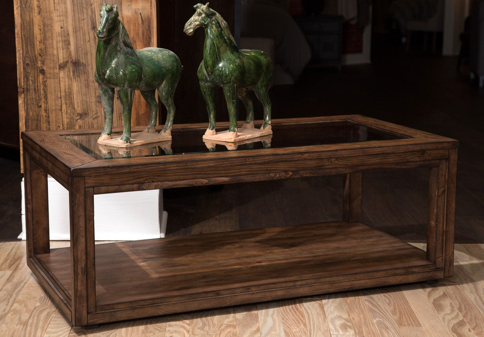 Carrollton Rectangular Cocktail Table - Rustic Ranch