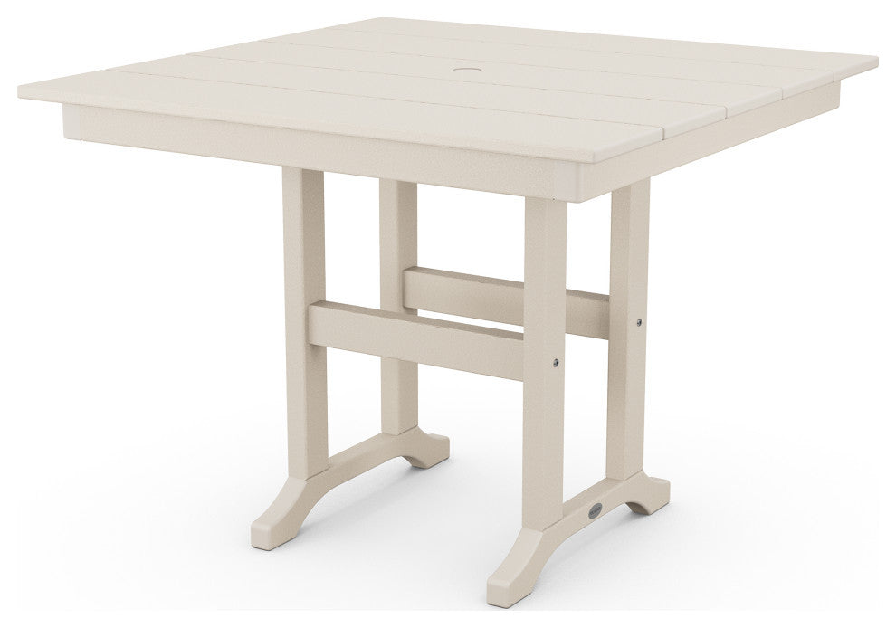 Farmhouse 37" Dining Table, Sand