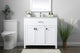 36" SIngle Bathroom Vanity, White