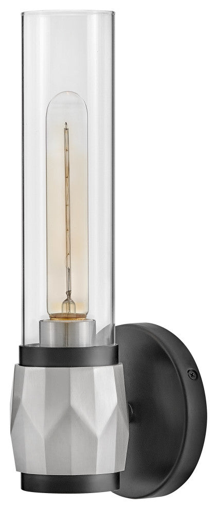 Hinkley Ellison Medium Single Light Vanity, Black