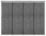 Lizbeth 4-Panel Track Extendable Vertical Blinds 48-88"W