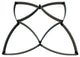 Weathered Wood 'Princess Diamond Butterfly' - 8' X 8' X 11" Garden - 1" Profile
