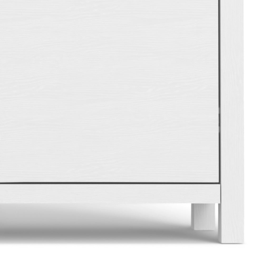 Hollander Solid Wood Sideboard Buffet, White