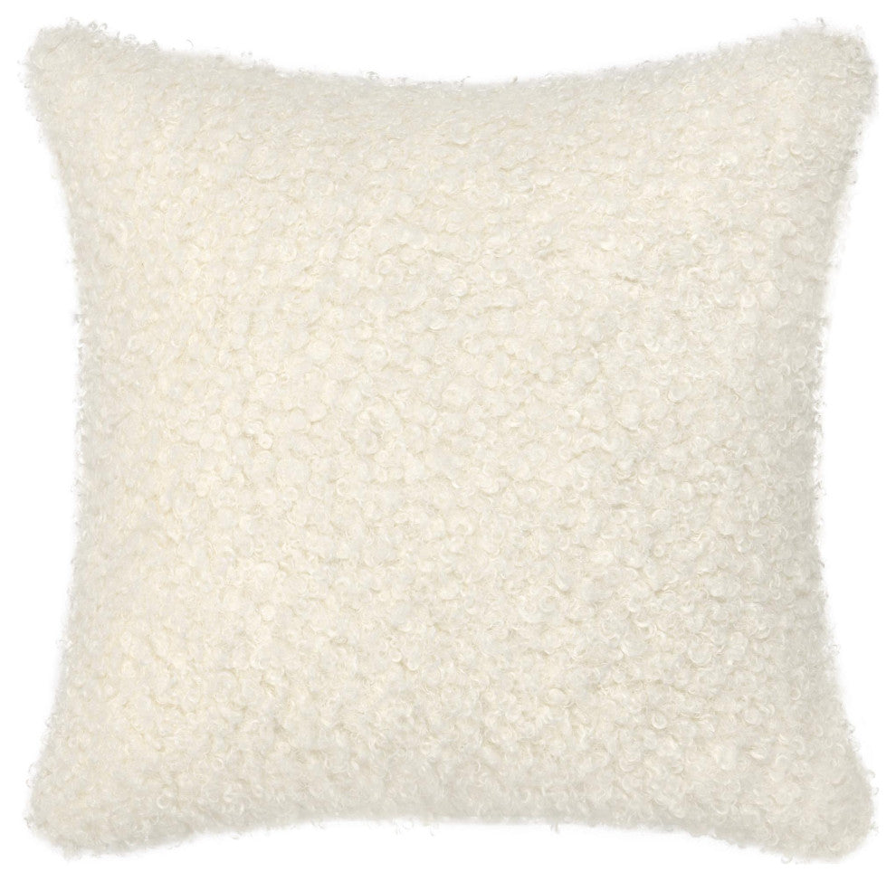 Carters Ivory Throw Pillow, 22x22