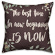 New Beginnings 18x18 Throw Pillow