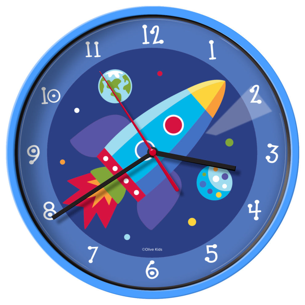 Olive Kids Wall Clock, Out of this World