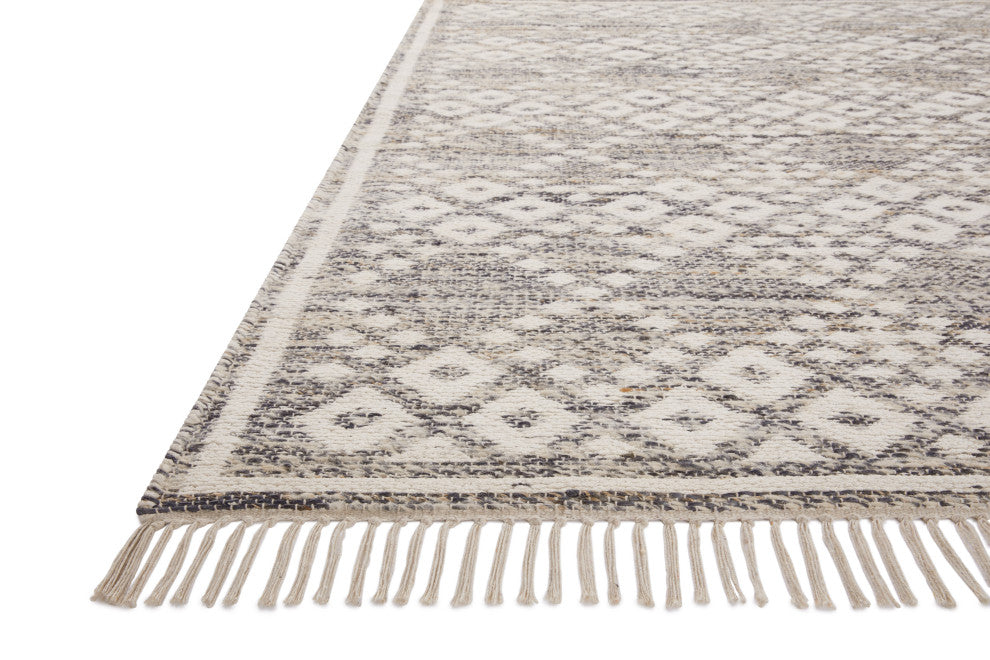Angela Rose x Loloi Rivers Denim / Ivory 2'-3" x 3'-9" Accent Rug