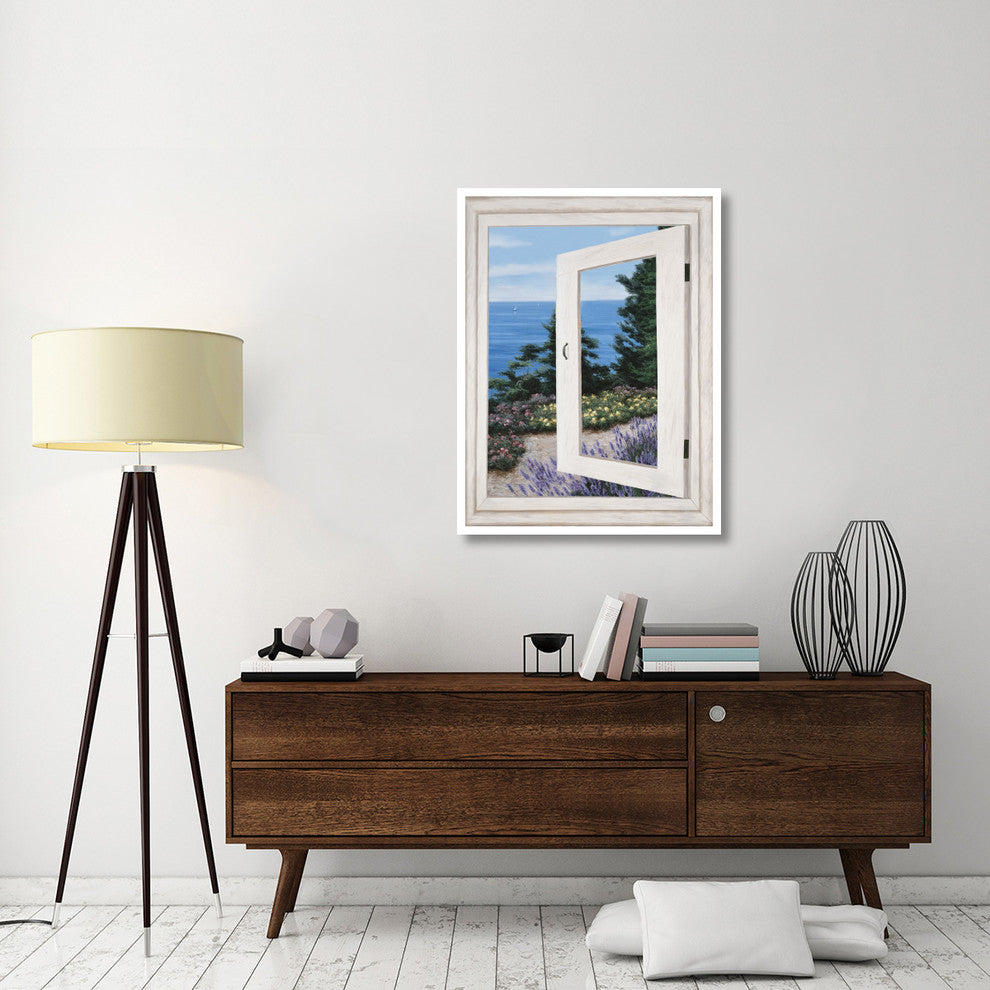 "Bay Window Vista II" Digital Paper Print by Diane Romanello, 32"x42"