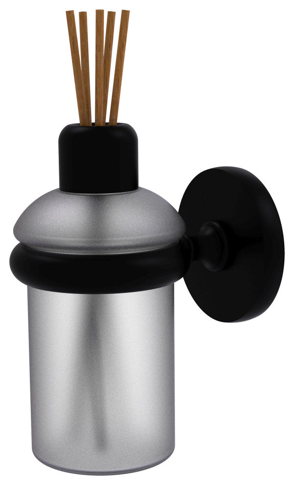 Prestige Skyline Wall Mounted Scent Stick Holder, Matte Black