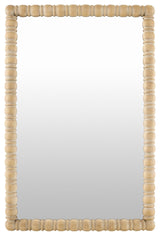 Galey Alix x Livabliss Karling Blair GAKB-1000 Accent Mirror, Antiqued Brown, 37"h X 24"w X 2"d