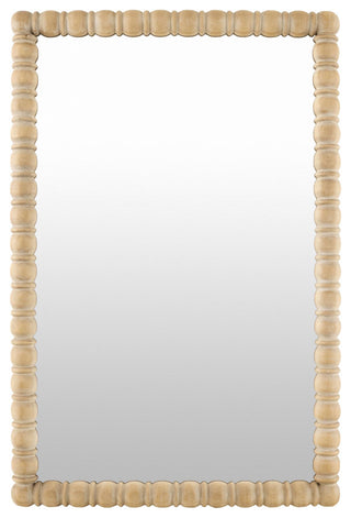 Galey Alix x Livabliss Karling Blair GAKB-1000 Accent Mirror, Antiqued Brown, 37"h X 24"w X 2"d