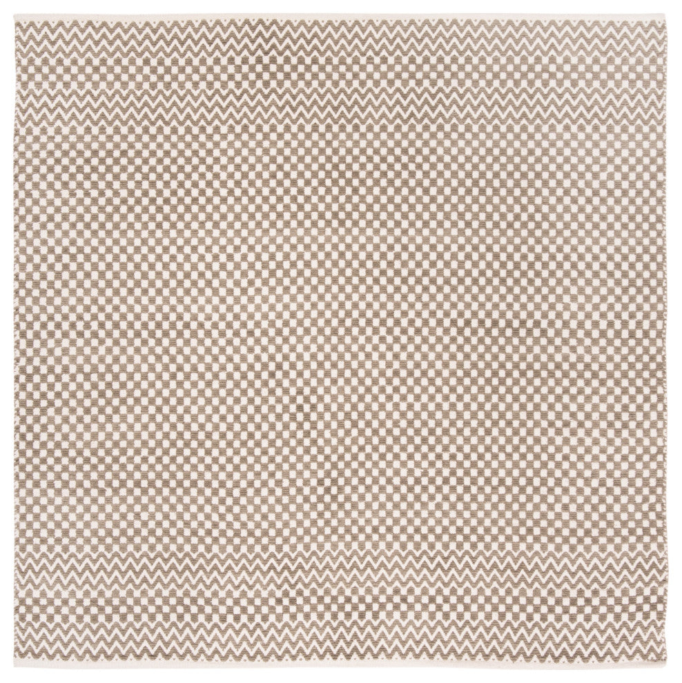 Safavieh Boston BOS686E 6' Square Taupe Rug