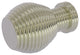 Designer Cabinet Knob, Polished Nickel