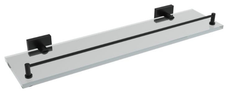 ICO Bath Crater 20 Inch Glass Shelf