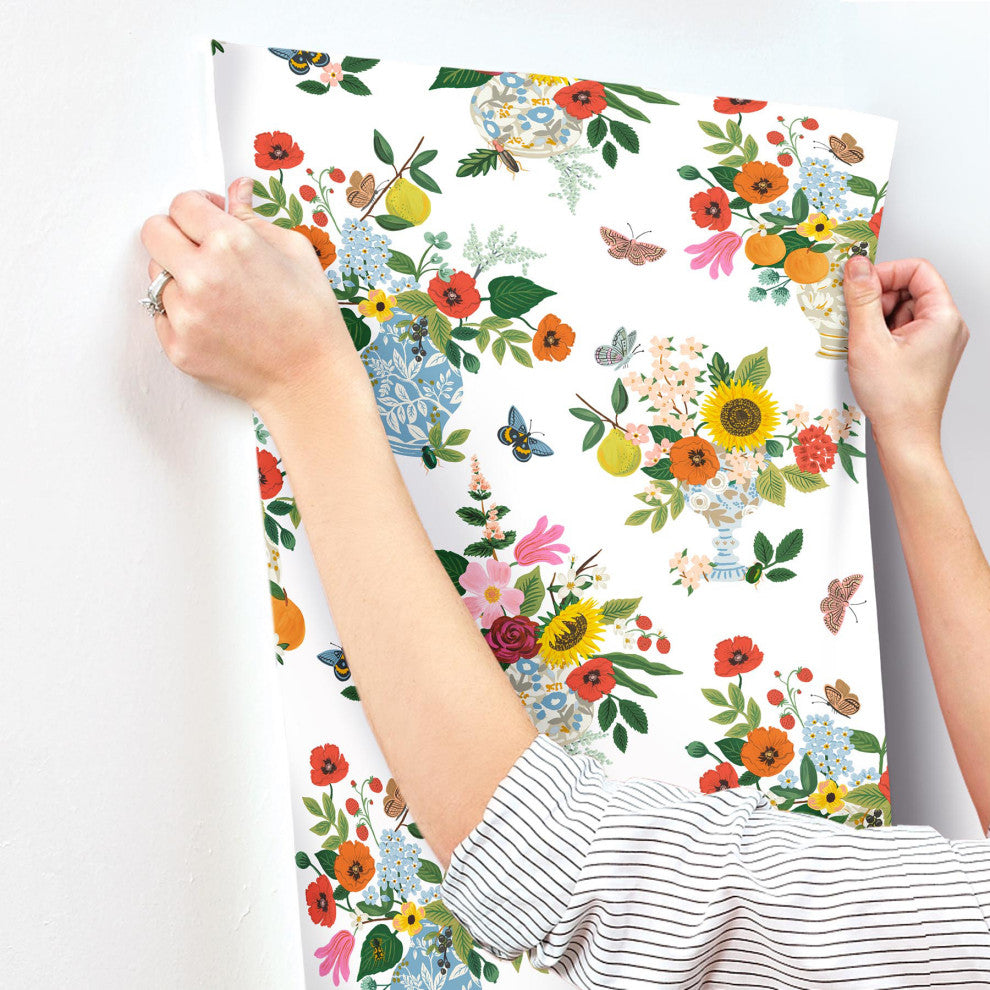 Flower Studies Bright Wallpaper