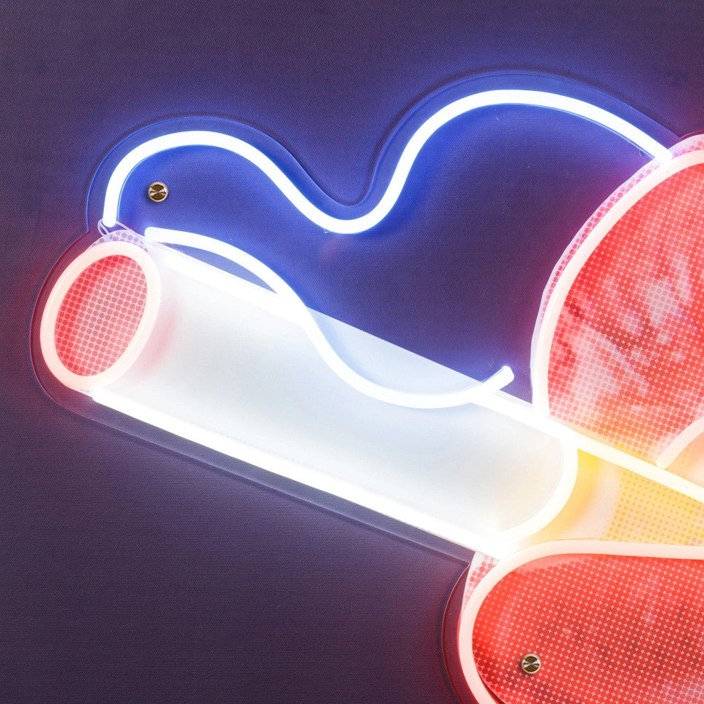 Sonder Living Smoking Hot Lips | LED Neon