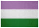 Genderqueer Chenille Rug, Genderqueer, 5'x7'