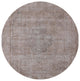 Ahgly Company Indoor Round Mid-Century Modern Area Rugs, 3' Round
