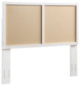 Bayport Cane and Solid Wood Queen/full Headboard