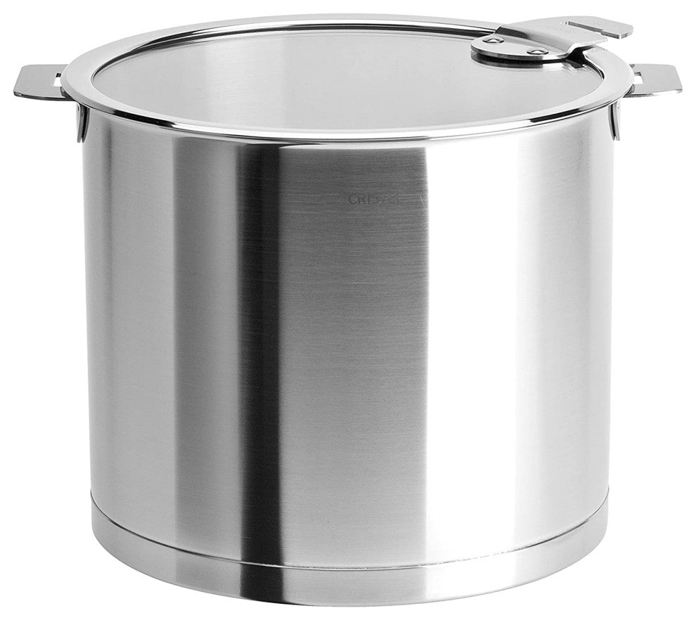Cristel Strate Stockpot with Lid, 7.5 Qt
