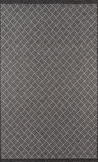 Momeni Como COM-4 Area Rug, Charcoal, 2'x3'