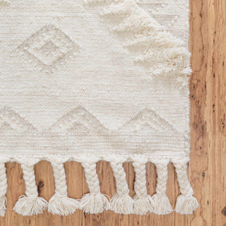 Unique Loom Ivory Mesa Area Rug, Ivory, 2'2x8'2, Runner