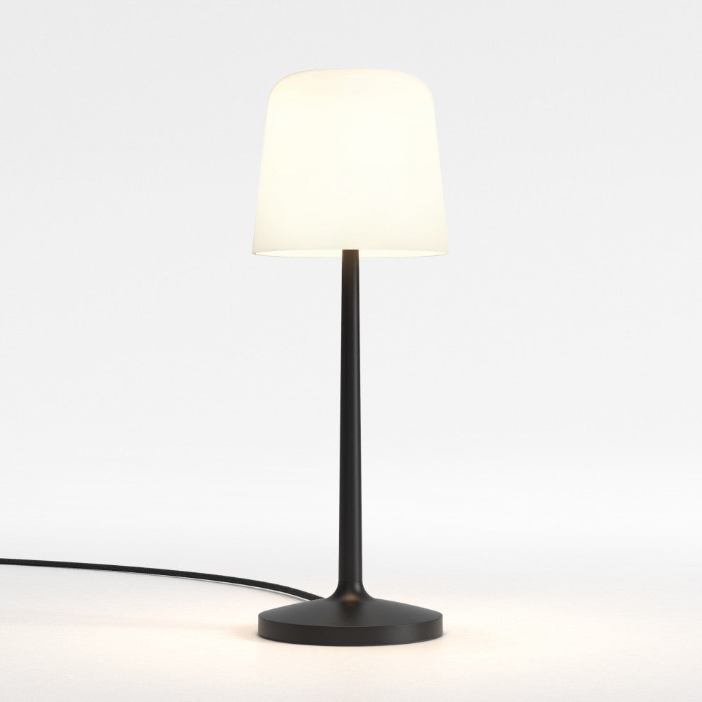 Ella Table, Matt Black, Table Lamp