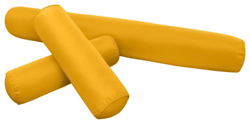 Style6 Twin-XL Pipe Trim Outdoor Mattress Bolster Slip Cover COMPLETE SET AD108