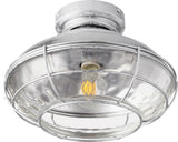 Quorum 1975-9 LED Fan Light Kit, Galvanized Finish