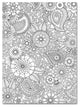 Hello Angel ''Paisley Floral'' Canvas Art, 47x35
