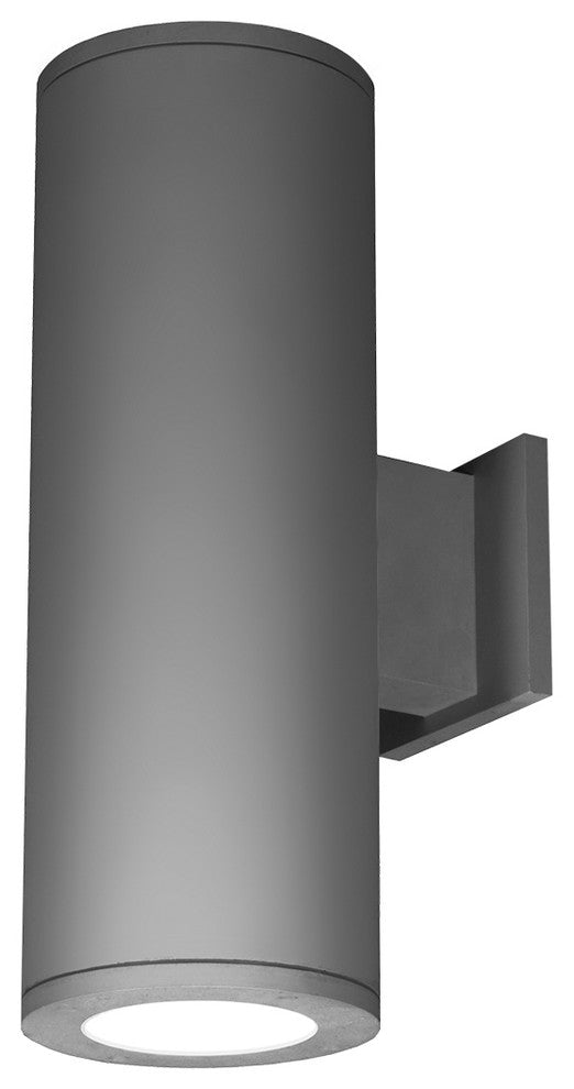 WAC Lighting LED Wall Light, Away and Towards Beam, 3000K, Graphite, 8"
