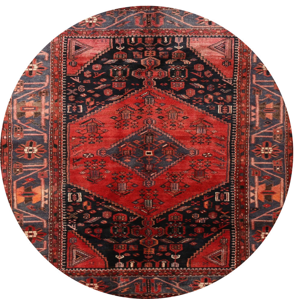 Ahgly Company Indoor Round Traditional Area Rugs, 3' Round