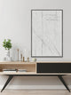 "Key Intersection" Floater Framed Painting Print on Canvas, 40x60