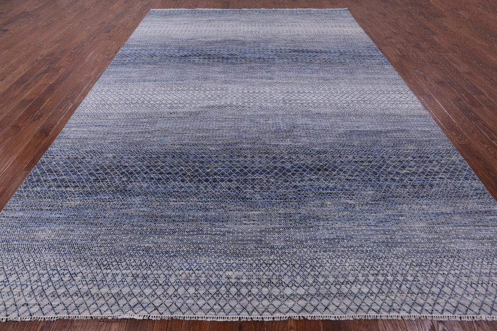 Savannah Grass Handmade Wool Rug 10' 1" X 14' 0" - Q13191