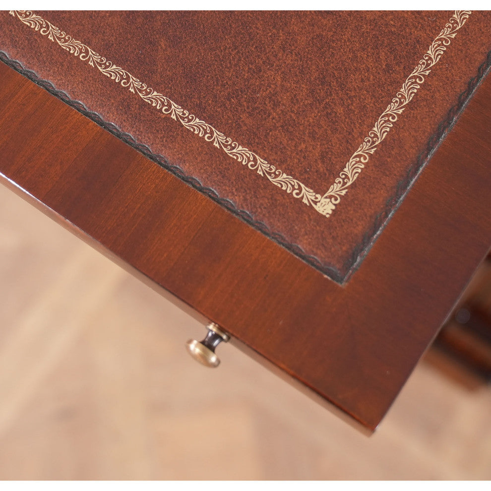 NOF115 Mahogany Credenza With Pullout Slide